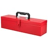 Urrea Urrea Metal Tool Box, 5493, 18"L X 4-3/4"W X 4-3/4"H, 24 Sheet Gauge 5493